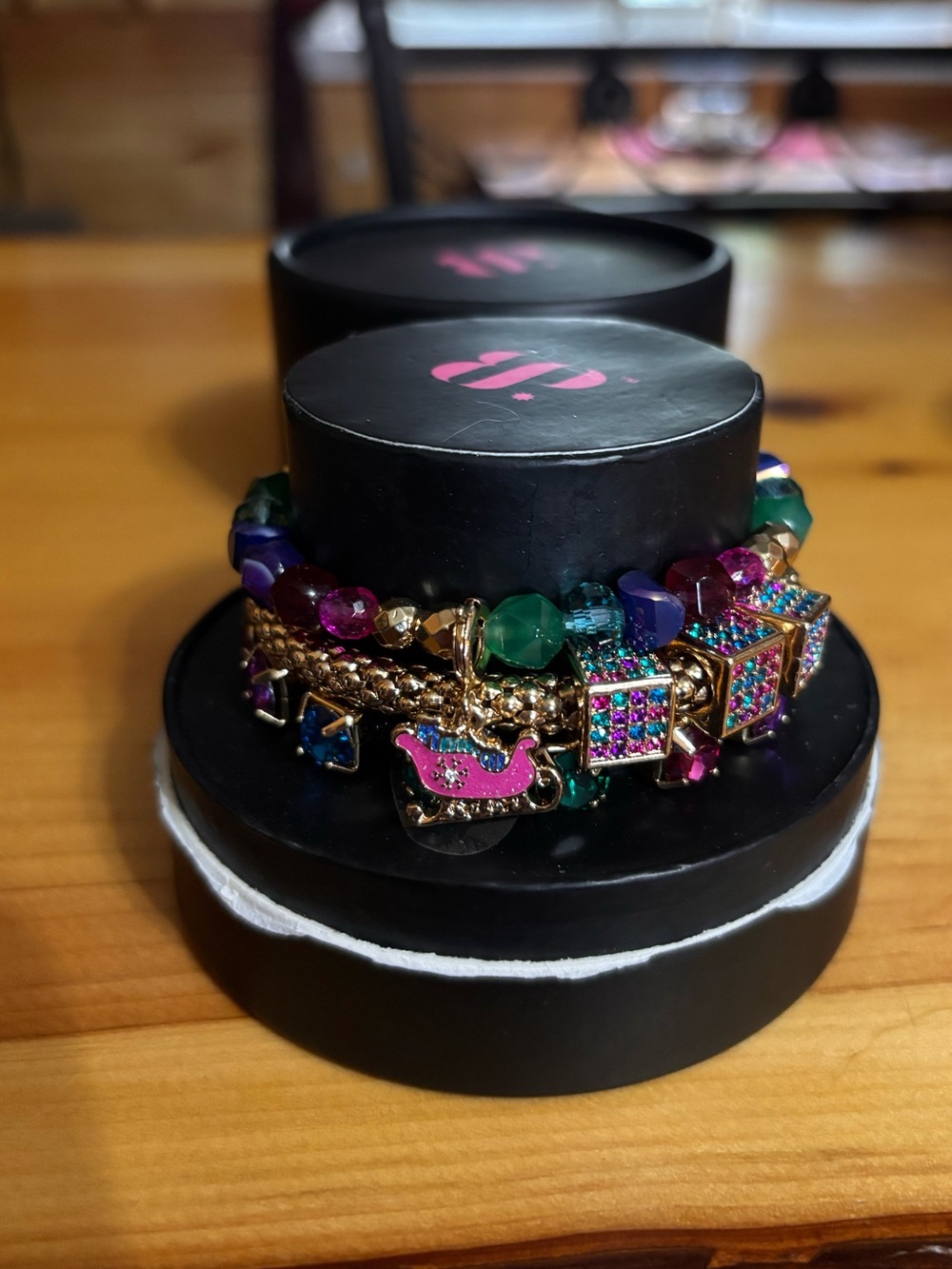 Bomb Party Bracelet stack